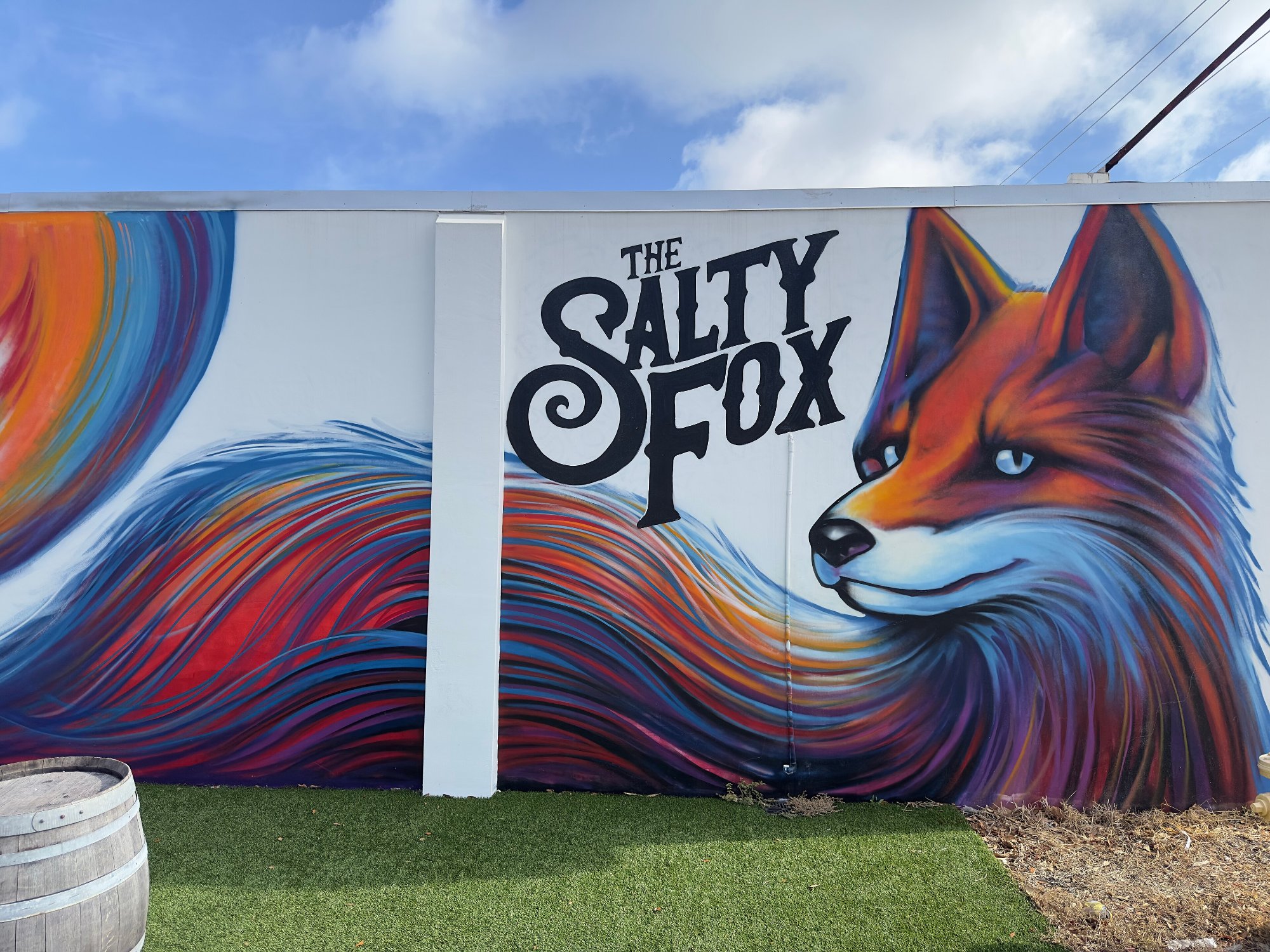 Mural in the Eau Gallie Arts District, Melbourne