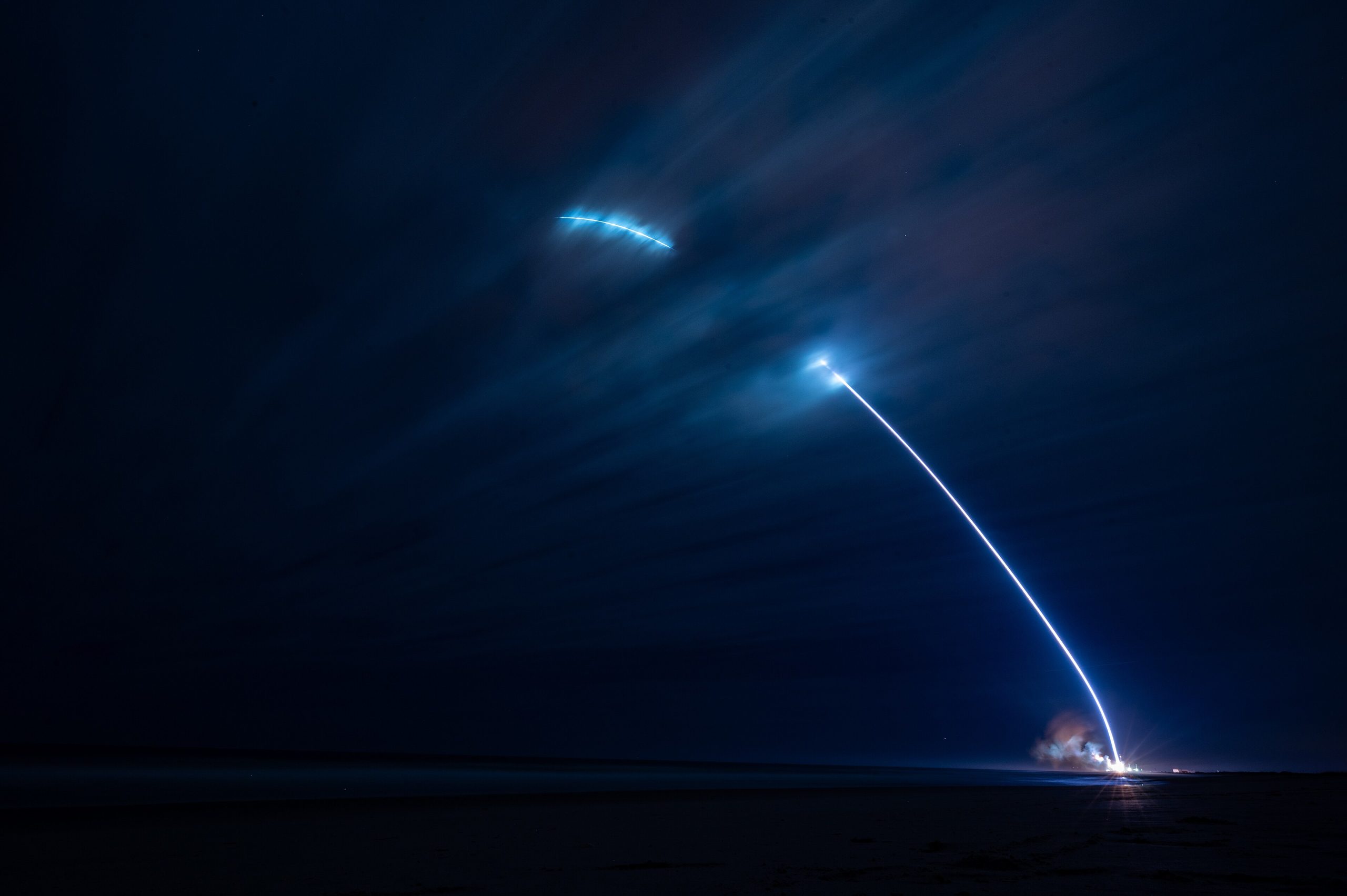 Blue Origin New Glenn rocket at Space Launch Complex 36, Cape Canaveral